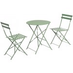 Bizzotto Austin Zelený skládací zahradní set stolu a dvou židlí – Sleviste.cz