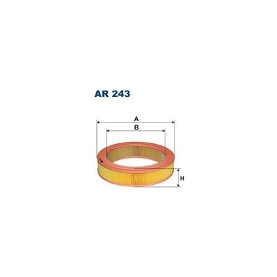 Vzduchový filtr FILTRON AR 243 – Hledejceny.cz