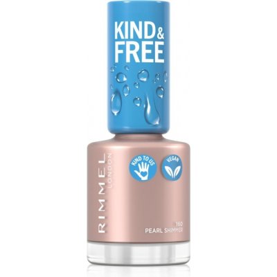 Rimmel Kind & Free lak na nehty 160 Pearl Shimmer 8 ml – Zboží Mobilmania