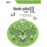 Národní poklad hudební III. 35 lidových písní pro zpěv a klavír – Zboží Dáma
