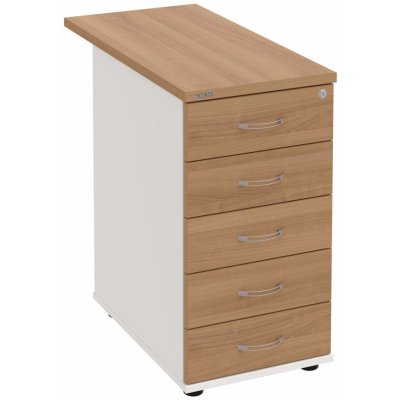 Hobis K 35 C P 80 5 zásuvek podél 80 cm višeň bílá – Hledejceny.cz