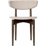 Ferm Living Herman Wood Soft Bouclé Dark Stained Beech / Natural – Zboží Mobilmania