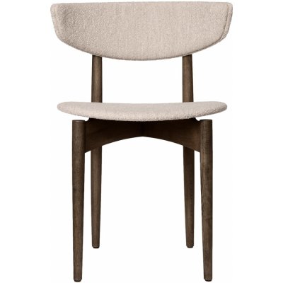Ferm Living Herman Wood Soft Bouclé Dark Stained Beech / Natural – Zboží Mobilmania