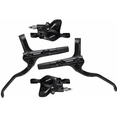 brzda kotoučová SHIMANO MT200, p+ z (900+1600 mm) komplet bez kotoučů Barva: Černá – Hledejceny.cz