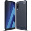 Pouzdro a kryt na mobilní telefon Samsung Protemio 14535 FLEXI TPU obal Samsung Galaxy A70 modrý