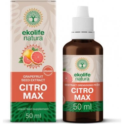 Ekolife natura Bio extrakt ze semínek grepfruitu 50 ml – Hledejceny.cz