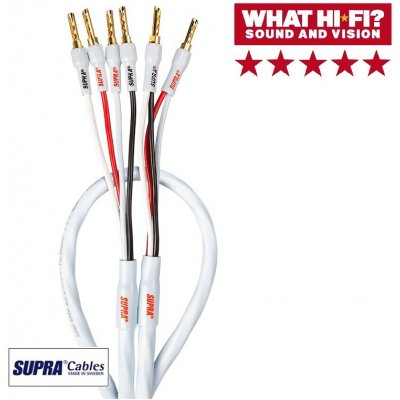 Supra Rondo 4X2.5 BLUE COMBI BI-WIRE 2x4 0m – Hledejceny.cz