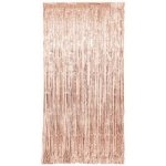 Unique Party závěs rosegold 99x198cm – Zboží Mobilmania