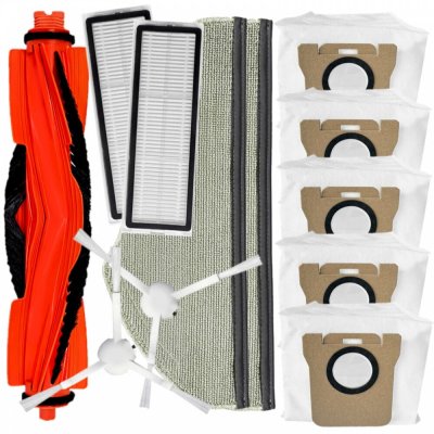 ElektroSkalka xiaomi Robot Vacuum H40 OV51 hepa filtry a kartáče a mopovací textilie a sáčky 12 ks – Zbozi.Blesk.cz