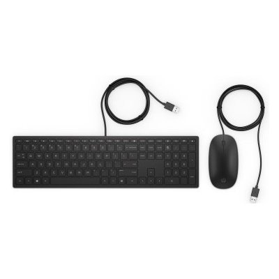 HP Pavilion Wired Keyboard and Mouse 400 4CE97AA#ABB – Zboží Mobilmania