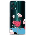 TopQ Realme 9 Pro silikon Cartoon Flamingos – Zboží Živě