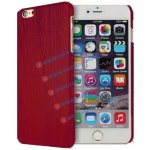 VSECHNONAMOBIL 1433 Plastový obal Apple iPhone 6 / 6S WOOD red – Sleviste.cz