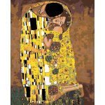 Diamondi Diamantové malování POLIBEK Gustav Klimt 40 x 50 cm bez rámu a bez vypnutí plátna – Sleviste.cz