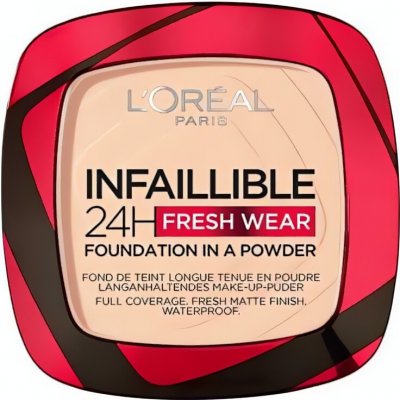 L'Oréal Paris Infaillible 24H Fresh Wear Foundation In A Powder dlouhotrvající pudrový make-up 140 Golden Beige 9 g – Sleviste.cz