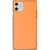 Pouzdro a kryt na mobilní telefon Apple Pouzdro AppleKing nXE ochranné se zesílenými rohy iPhone 12 mini - oranžové