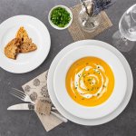 Orion Talíř porc. mělký MONA Tonda kul. 24 cm – Sleviste.cz