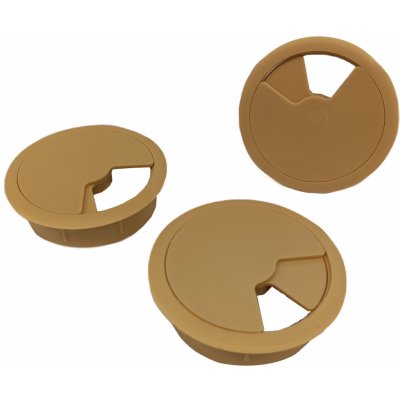 Kenting Kabelová průchodka 60mm, zaklapávací- buk (G09) FMBG 403 A-09 – Hledejceny.cz