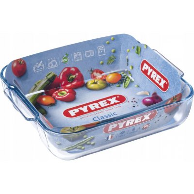 Pyrex čtvercová zapékací mísa skleněná 210mm – Zboží Dáma