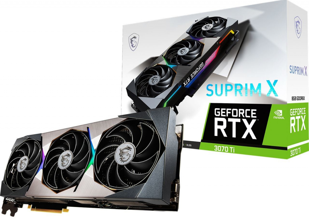 MSI GeForce RTX 3070 Ti SUPRIM X 8G LHR