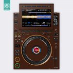 Doto Design Skin CDJ 3000X Mash Up Espresso – Zboží Živě