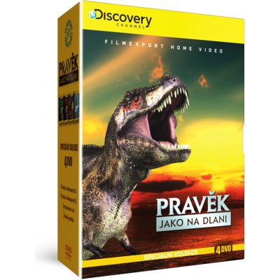 Pravěk jako na dlani: Pravda o dinosaurech 1 a 2 + Tyranosaurus sex + Žraloci pravěku , 4 DVD – Zboží Mobilmania