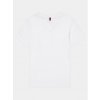 Dětské tričko Tommy Hilfiger t-shirt Boys Basic Vn Knit S/S KB0KB04142 bílá Regular Fit