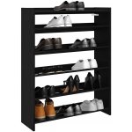 VidaXL černý 80x25x100 cm 859897 – Zboží Dáma