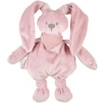 Nattou Lapidou králík s šátkem tmavě růžový – Sleviste.cz