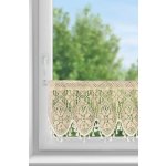 Takoy Ažurová záclonka MOLY v boho stylu zdobená jemnými třásněmi 150 x 30 cm-HF-464348 | 150 x 30 cm – Hledejceny.cz