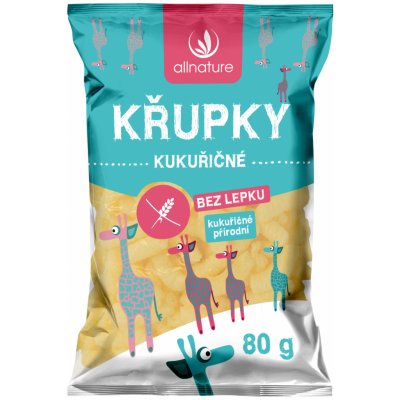 Allnature Kukuřičné křupky 80 g