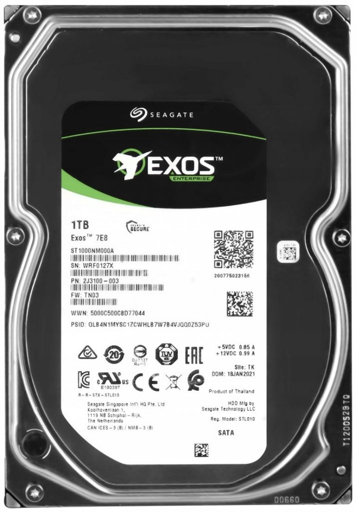 Seagate Exos 7E8 1TB, ST1000NM000A