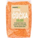 Country Life Čočka červená půlená loupaná 0,5 kg