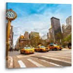 Sablio Obraz Žluté taxiky 2 - 50x50 cm – Hledejceny.cz