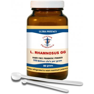 Custom probiotics Probiotika Lactobacillus Rhamnosus GG 50 g – Hledejceny.cz