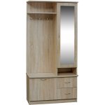 Vanmar Předsíňová stěna z dřevotřísky, předsíň Martyna dub sonoma vanm – Zboží Dáma Vanmar Předsíňová stěna z dřevotřísky, předsíň Martyna dub sonoma vanm – Zboží Dáma