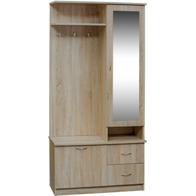 Vanmar Předsíňová stěna z dřevotřísky, předsíň Martyna dub sonoma vanm – Zboží Dáma Vanmar Předsíňová stěna z dřevotřísky, předsíň Martyna dub sonoma vanm – Zboží Dáma