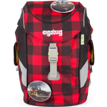 Ergobag batoh Mini červený/černý