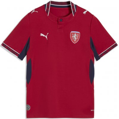 Puma FACR HOME JERSEY REPLICA JR Červená Tmavě modrá Bílá – Zboží Dáma