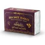 SALT ODYSSEY Mořská sůl s bazalkou a česnekem 75 g dárková krabička – Zboží Dáma