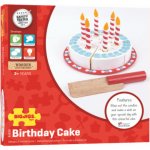 Bigjigs Toys krájecí narozeninový dort – Zboží Dáma