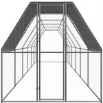 vidaXL klec 2 x 12 x 2 m pozinkovaná ocel – Zbozi.Blesk.cz