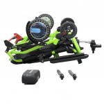 Eroute 07B Elektrický invalidní vozík skládací s schodolezem – Zboží Dáma