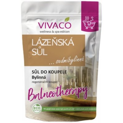 Vivaco Sůl do koupele LÁZEŇSKÁ SŮL 1000 g – Sleviste.cz