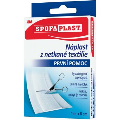 3M Spofaplast 864 Náplast z netkané textílie 1 m x 8 cm – Zboží Mobilmania