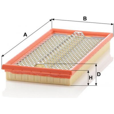 MANN-FILTER Vzduchový filtr MANN C3388 (MF C3388) – Hledejceny.cz