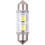 4Cars 92506 Sufitka Festoon C5W 12V 2LED SMD 5W T11x36mm 2ks – Zboží Mobilmania