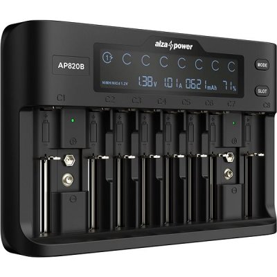 AlzaPower Battery Charger AP820BAPW-CHAP820B – Zboží Živě