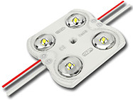 MCLED Modul LED 4xSMD2835, 1,6W, 12V, 133mA, 6550K, úhel 170°, IP65