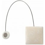 EUROFIRANY SADA 2KS DEKORAČNÍ SPONA NA ZÁVĚS SQUARE S MAGNETEM 6 X 14 CM KRÉMOVÁ – Hledejceny.cz
