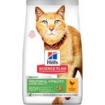Hill's Feline Adult 7 Youthful Vitality Chicken 7 kg – Hledejceny.cz